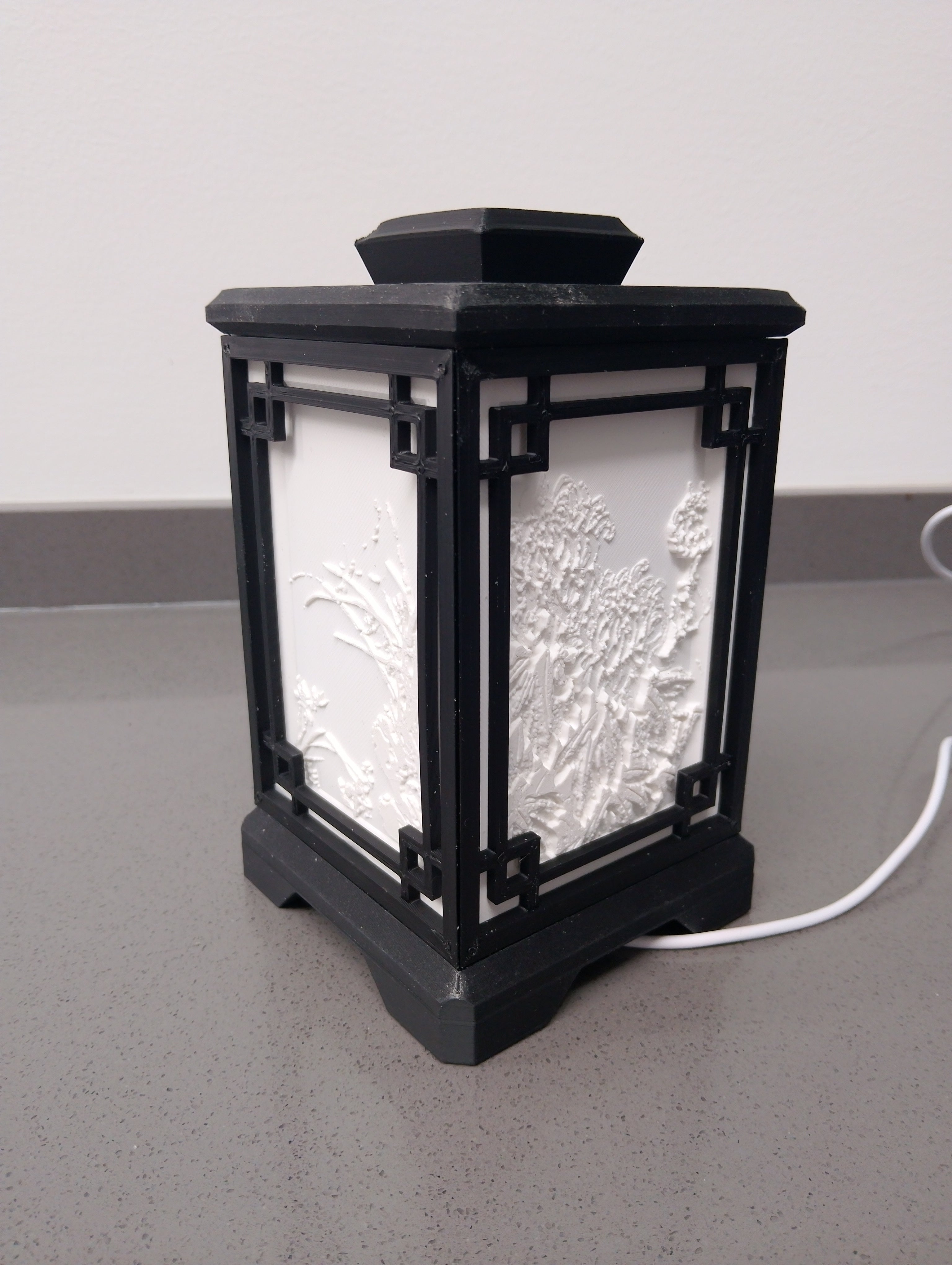 Japanese inspired lamp, night light, mood light