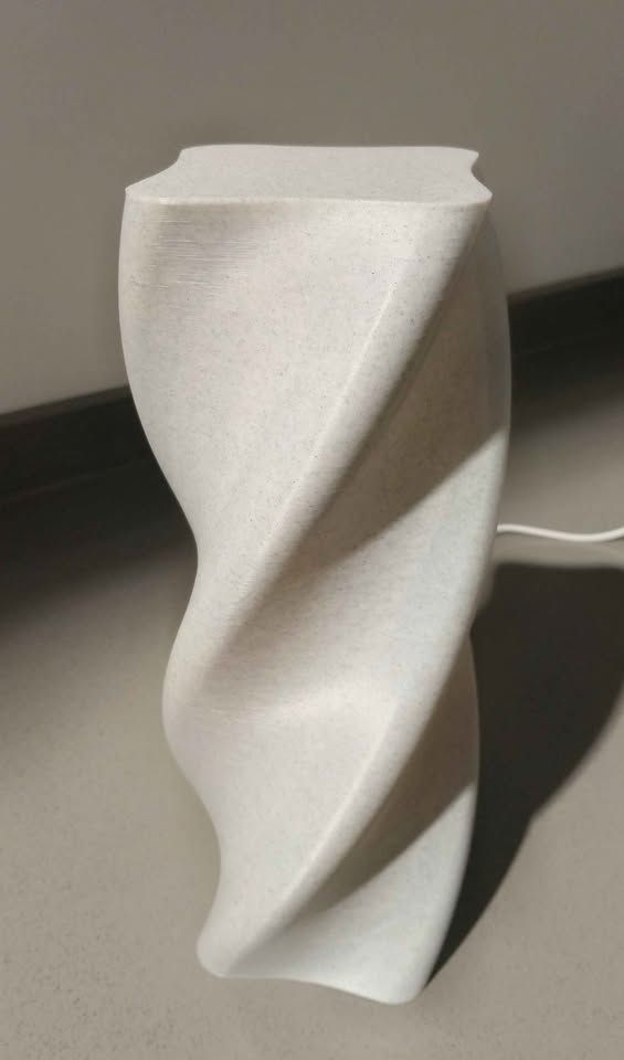 Modern twist lamp, night light, mood light