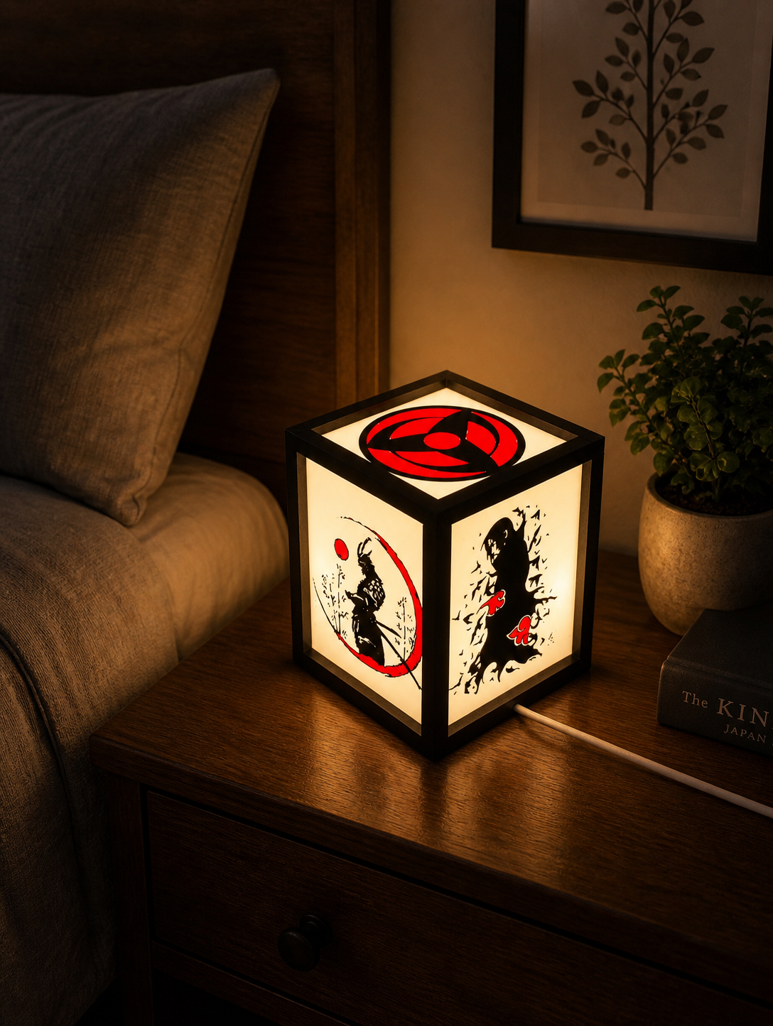 Anime inspired lamp, night light, mood light