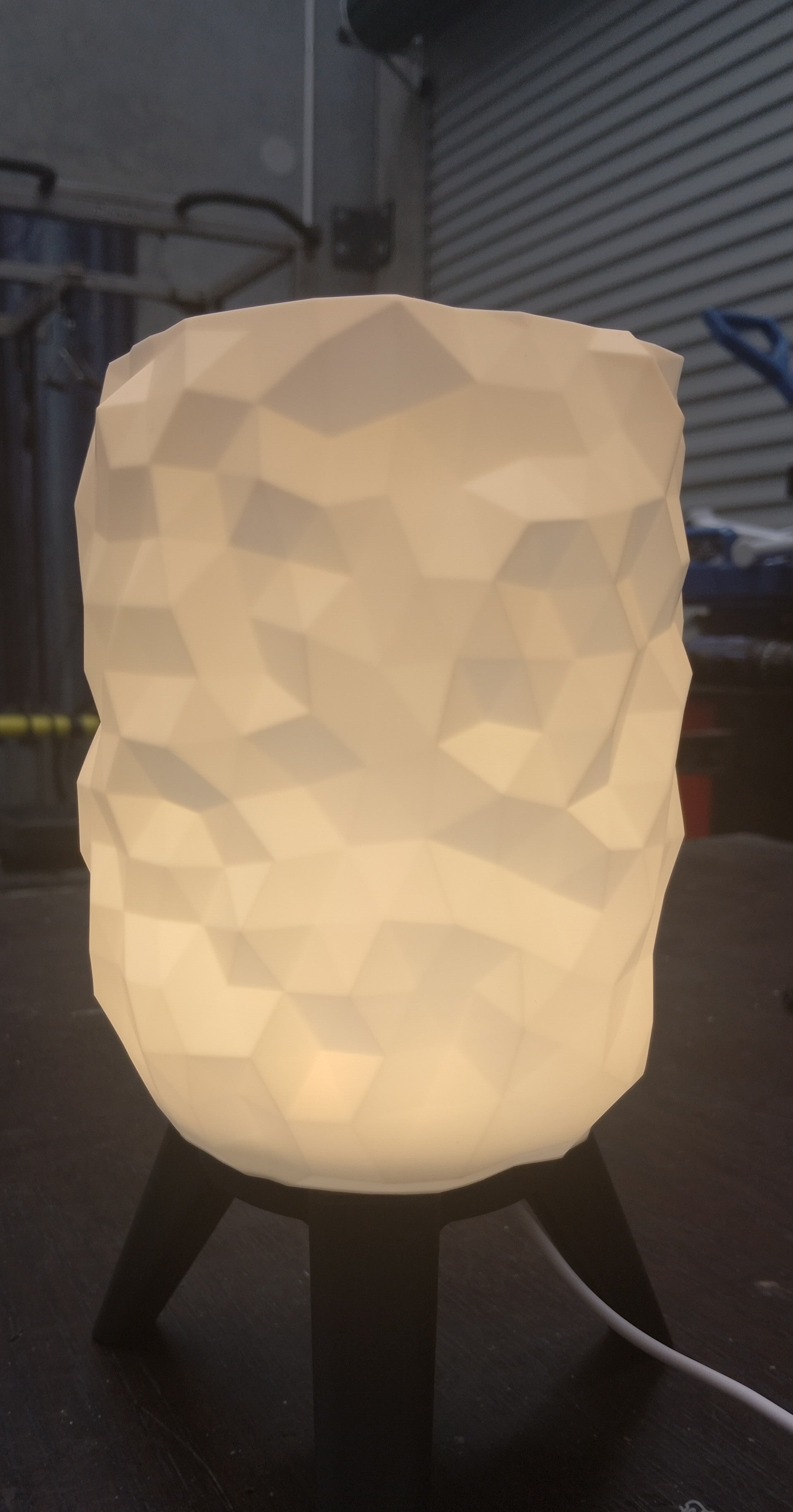 Diamond pattern lamp, night light, mood light