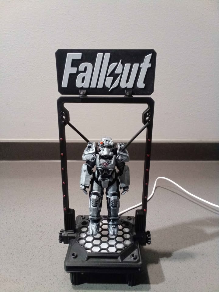 FALLOUT Power Armour display lamp