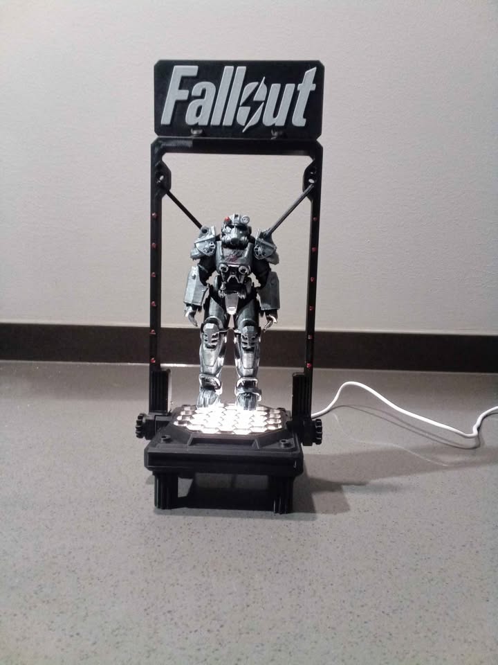 FALLOUT Power Armour display lamp
