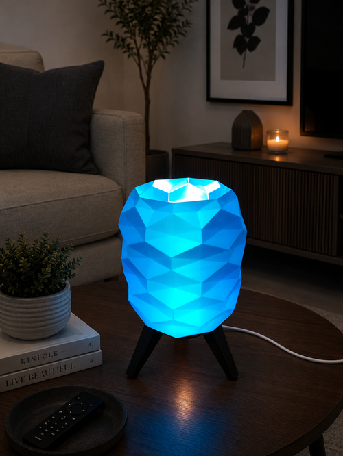 Geometric lamp, night light, mood lamp