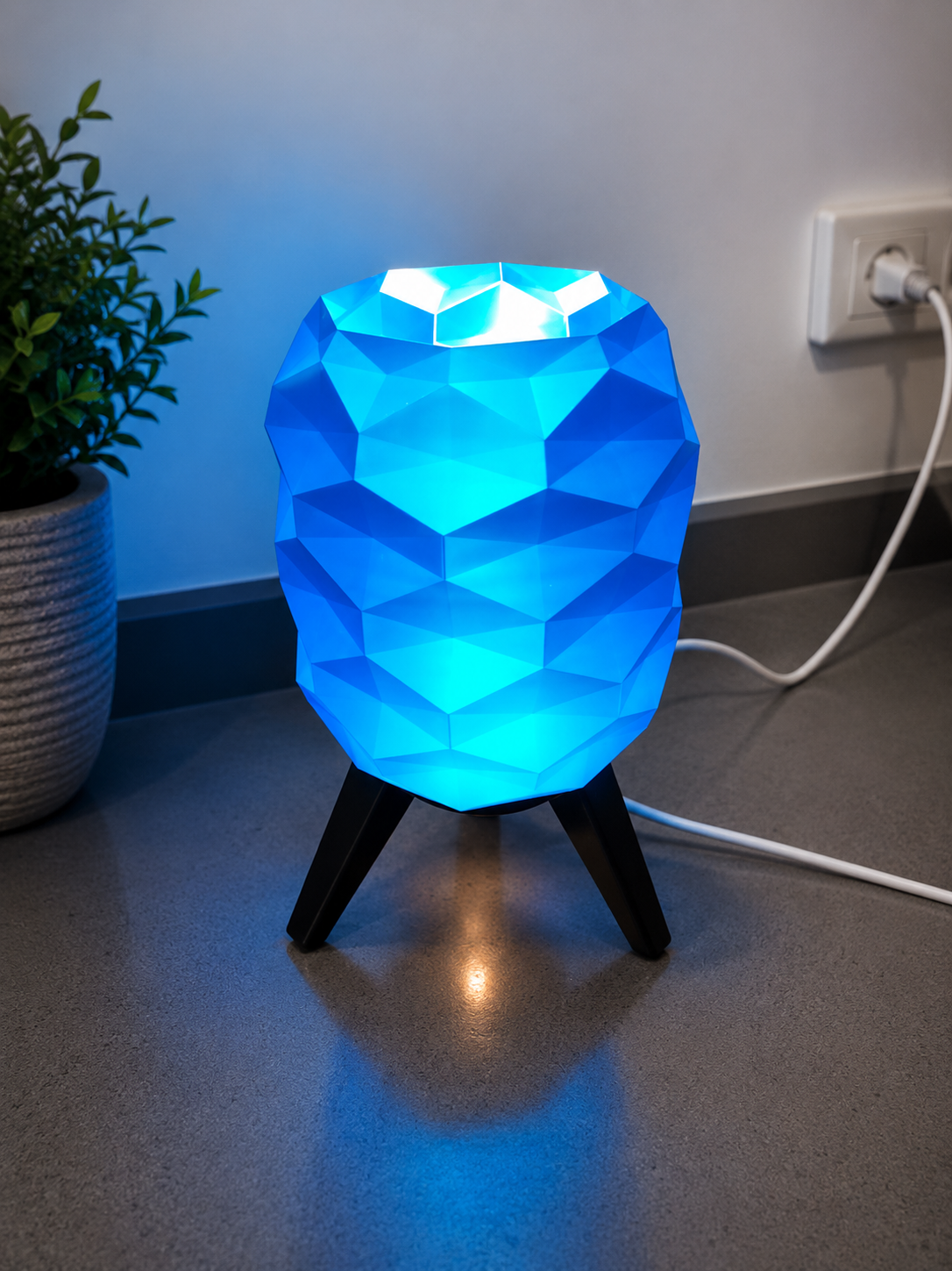 Geometric lamp, night light, mood lamp