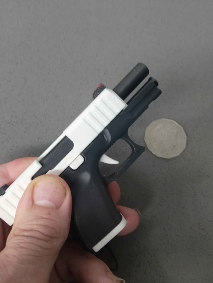 Mini fidget toy key ring