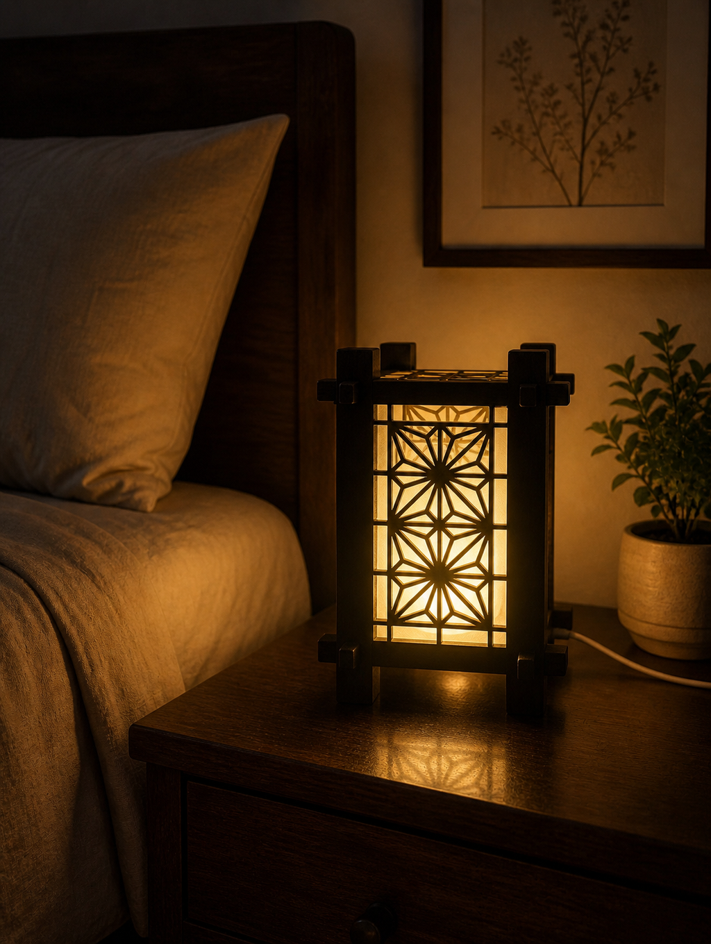 Japanese lamp, night light, mood light