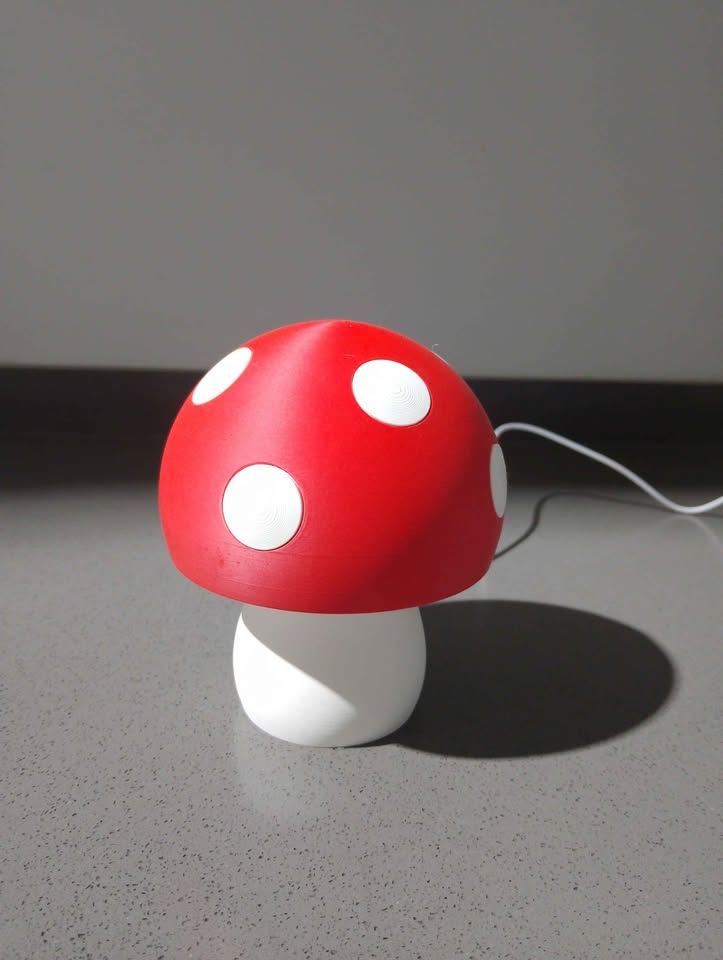 Mushroom lamp, night light, mood light