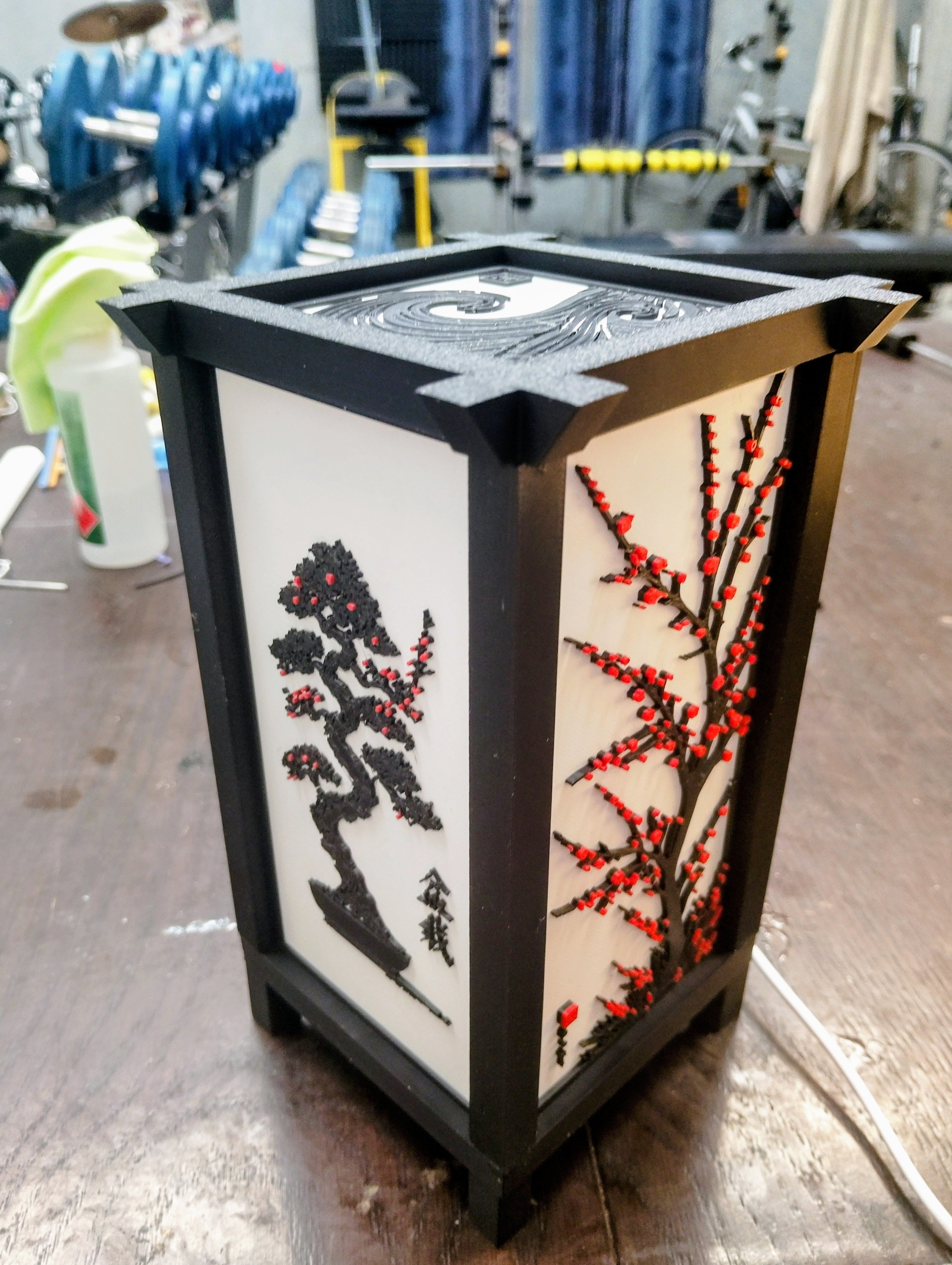 Shoji Lamp 4 Seasons, night light, mood light
