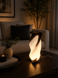 Modern twist lamp